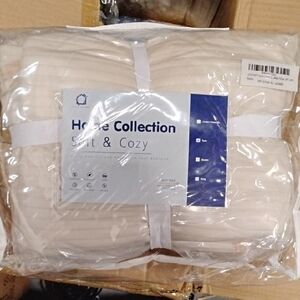 Twin Size - Bamboo And Cotton Blend Throw Blanket Soft & Cozy Beige